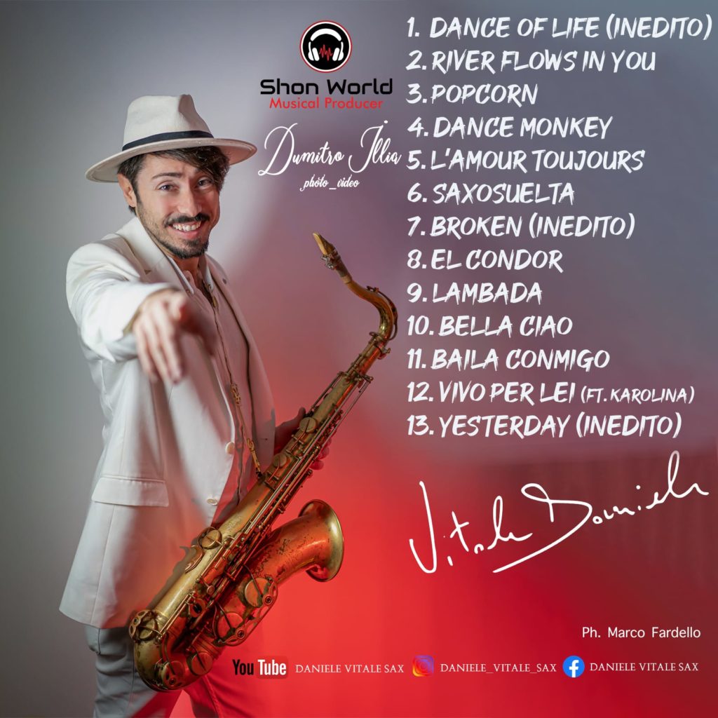 Daniele Vitale DANIELE VITALE SAX ALBUM – Daniele Vitale Sax