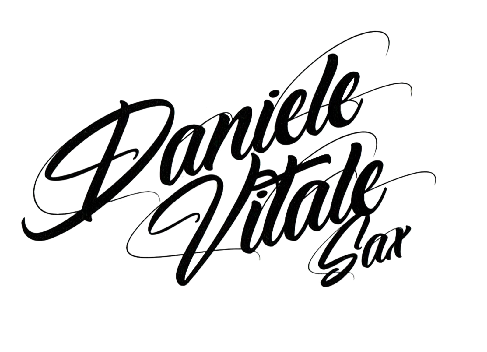 LOGO DEF DANIELE SAX bianco